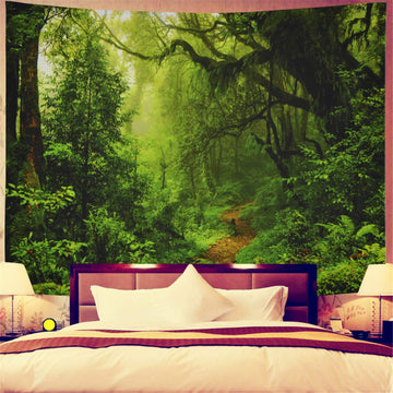 Stunning Printed Tapestry Curtains for Your Home | HousKitch