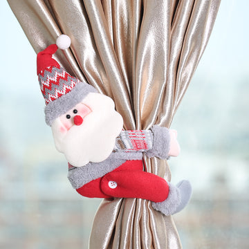 Festive Christmas Curtain Buckle Set for Holiday Cheer | HousKitch